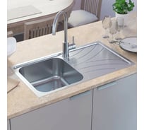 Мойка IDDIS Arro s нержавеющая сталь, полированная 780x440 ARR78PDi77