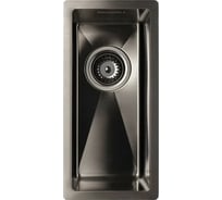 Мойка IDDIS Edifice нержавеющая сталь, универсального монтажа, графит 210x440 EDI21G0i77
