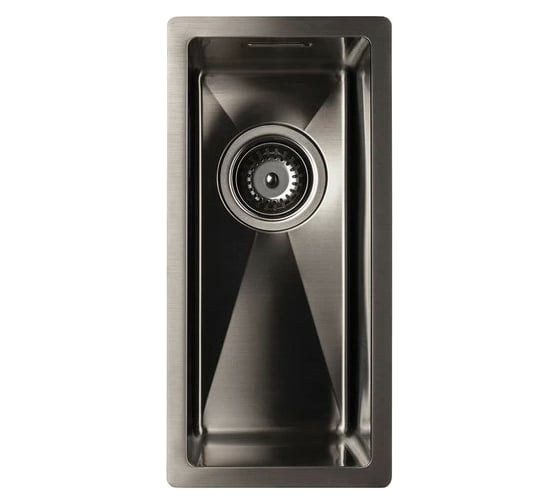 Мойка IDDIS Edifice нержавеющая сталь, универсального монтажа, графит 210x440 EDI21G0i77