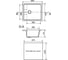 Мойкa MIXLINE ультра-черная 344, 445x500x190 мм ML-GM28 547606 4