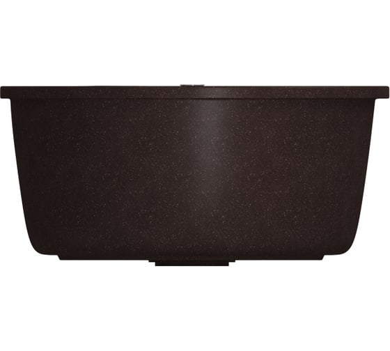 Мойкa MIXLINE круглая, шоколад 345, 480 мм, глубина чаши 210 ML-GM12 547529