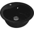 Мойка MIXLINE ML-GM09 круглая, ультра-черная 344, 490 мм, глуб. чаши 185 547586 1