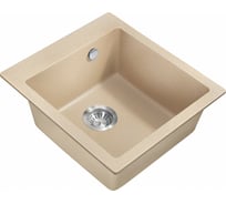 Мойка для кухни MILACIO Murcia 46 Cuarzo, бежевый MC.77034