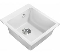 Мойка для кухни MILACIO Murcia 46 Cuarzo, белый MC.77032