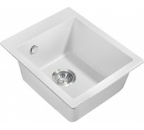 Мойка для кухни MILACIO Murcia 42 Cuarzo, белый MC.77042