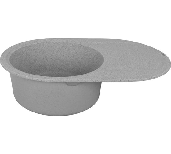 Мраморная мойка KAISER 7850 круглая, Grey цв.310 KMM-7850 G