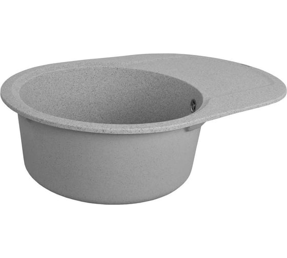 Мраморная мойка KAISER 7850 круглая, Grey цв.310 KMM-7850 G