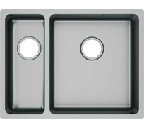 Врезная кухонная мойка GreenStone нержавеющая сталь GS 340.10K R
