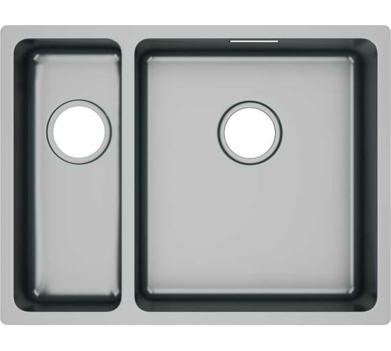 Врезная кухонная мойка GreenStone нержавеющая сталь GS 340.10K R