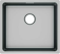 Врезная кухонная мойка GreenStone нержавеющая сталь GS 450.12K