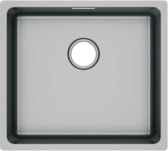 Врезная кухонная мойка GreenStone нержавеющая сталь GS 450.12K