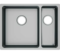 Врезная кухонная мойка GreenStone нержавеющая сталь GS 340.10K L
