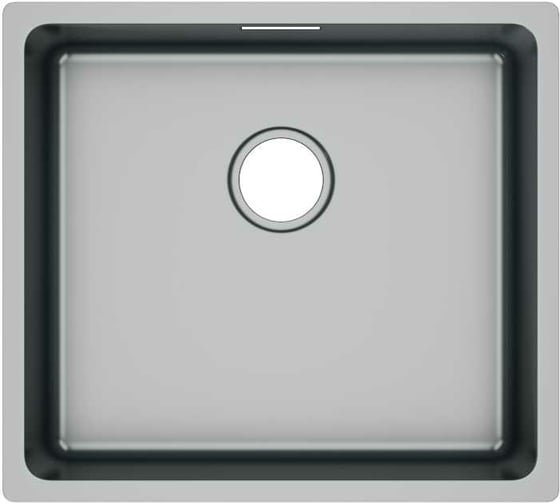 Врезная кухонная мойка GreenStone нержавеющая сталь GS 451.10K 1