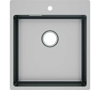 Врезная кухонная мойка GreenStone нержавеющая сталь GS 450.505.12K