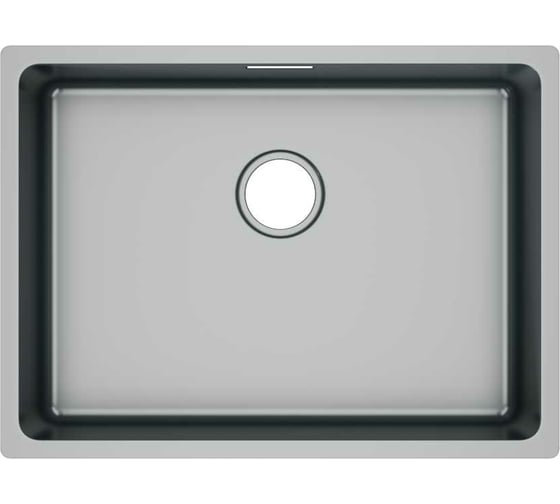 Врезная кухонная мойка GreenStone нержавеющая сталь GS 550.12K