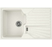 Кухонная мойка GreenStone GRS-19 молочный GRS-19-341