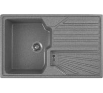 Кухонная мойка GreenStone GRS-19 темно-серый GRS-19-309