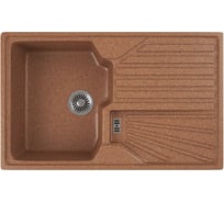 Кухонная мойка GreenStone GRS-19 терракотовый GRS-19-307