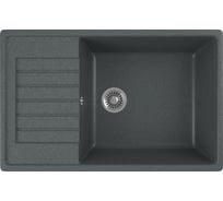 Кухонная мойка GreenStone GRS-78L антрацит GRS-78L-343