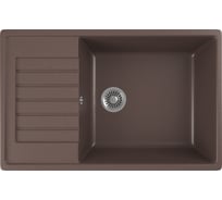 Кухонная мойка GreenStone GRS-78L шоколад GRS-78L-345