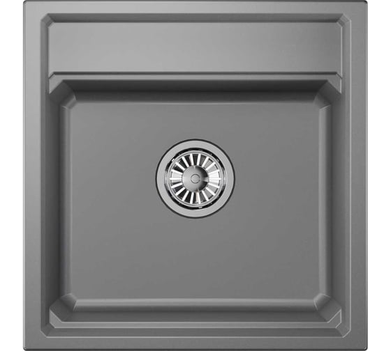 Кухонная мойка из кварца GRANULA KS-5002 АЛЮМИНИУМ