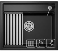 Кухонная мойка из кварца GRANULA KS-6003 ЧЕРНЫЙ