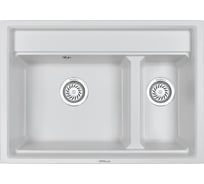 Кухонная мойка GRANULA KS-7302 АРКТИК