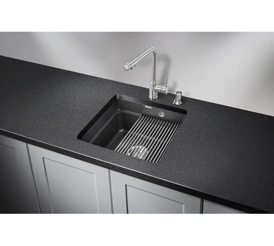 Кухонная мойка GRANULA KS-4501U ЧЕРНЫЙ