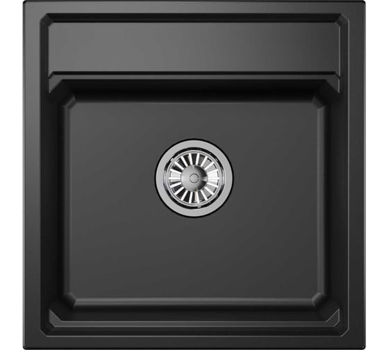 Кухонная мойка GRANULA  из кварца KS-5002, ШВАРЦ