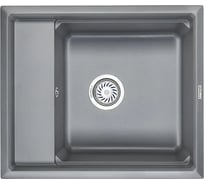 Кухонная мойка GRANULA KS-6004 АЛЮМИНИУМ