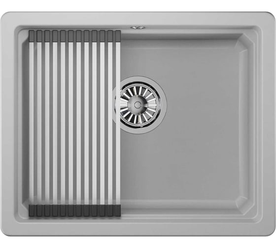 Кухонная мойка из кварца GRANULA KS-5501U АРКТИК