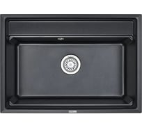 Кухонная мойка GRANULA KS-7301 ШВАРЦ