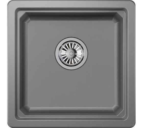 Кухонная мойка GRANULA KS-4501U АЛЮМИНИУМ