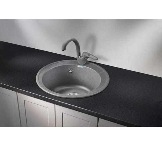 Кухонная мойка GRANULA Standart ST-4802 графит