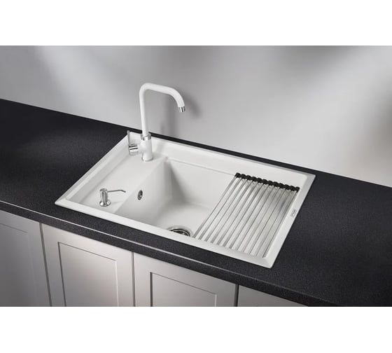 Кухонная мойка GRANULA KS-7305 АРКТИК