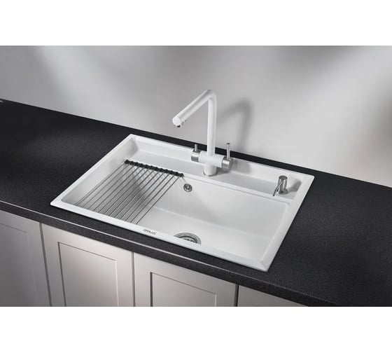 Кухонная мойка GRANULA KS-7301 АРКТИК