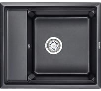 Кухонная мойка GRANULA KS-6004 ШВАРЦ