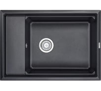 Кухонная мойка GRANULA KS-7305 ШВАРЦ