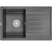 Кухонная мойка GRANULA из кварца ST-7602 графит