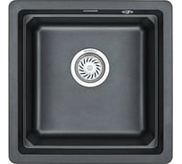 Кварцевая мойка для кухни GRANULA KS- 4501U, ШВАРЦ
