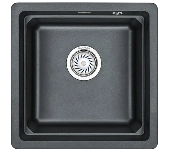 Кухонная мойка GRANULA KS-4501U ШВАРЦ