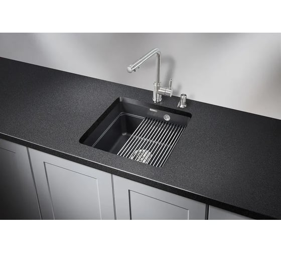 Кухонная мойка GRANULA KS-4501U ШВАРЦ