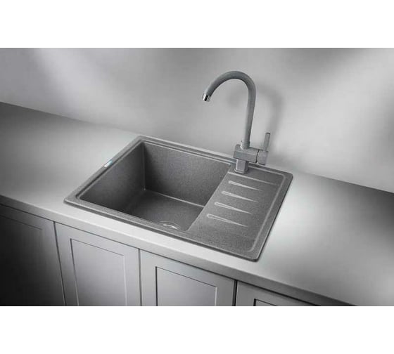 Кухонная мойка GRANULA Standart ST-5803 графит