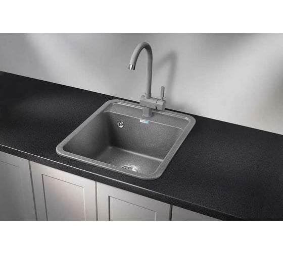Кухонная мойка GRANULA Standart ST-4202 графит