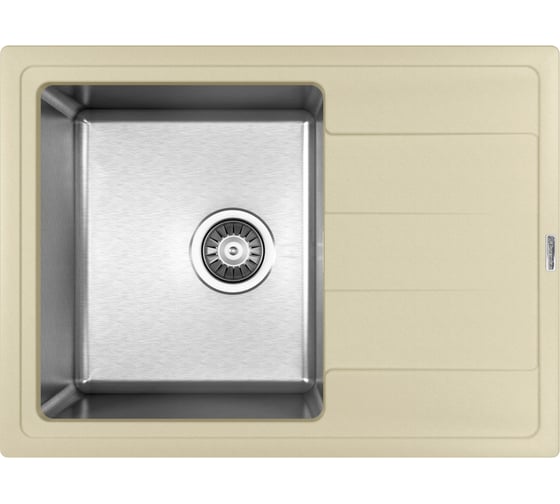 Мойка для кухни Florentina Комби 650 шампань 21.390.B0650.202 1