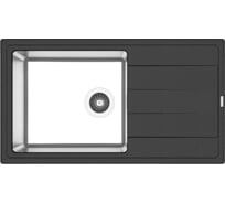 Мойка для кухни Florentina Комби 860 черный 21.400.D0860.102