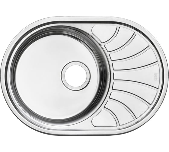 Мойка IDDIS Suno S нержавеющая сталь, полированная, 600x470 SUN60PDi77