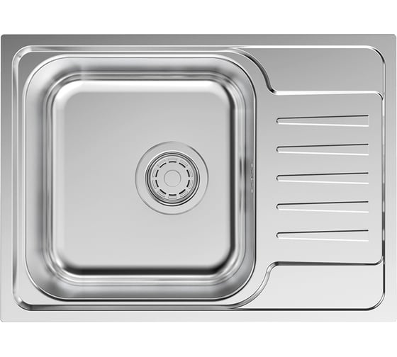 Мойка IDDIS Sound нержавеющая сталь, шелк, с крылом, 605x440x180 SND60SDi77