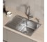 Мойка IDDIS Sound нержавеющая сталь, шелк, с крылом, 605x440x180 SND60SDi77 14