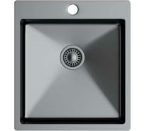 Кухонная мойка TOPZERO нержавеющая сталь, титан TNL450.505 TITAN